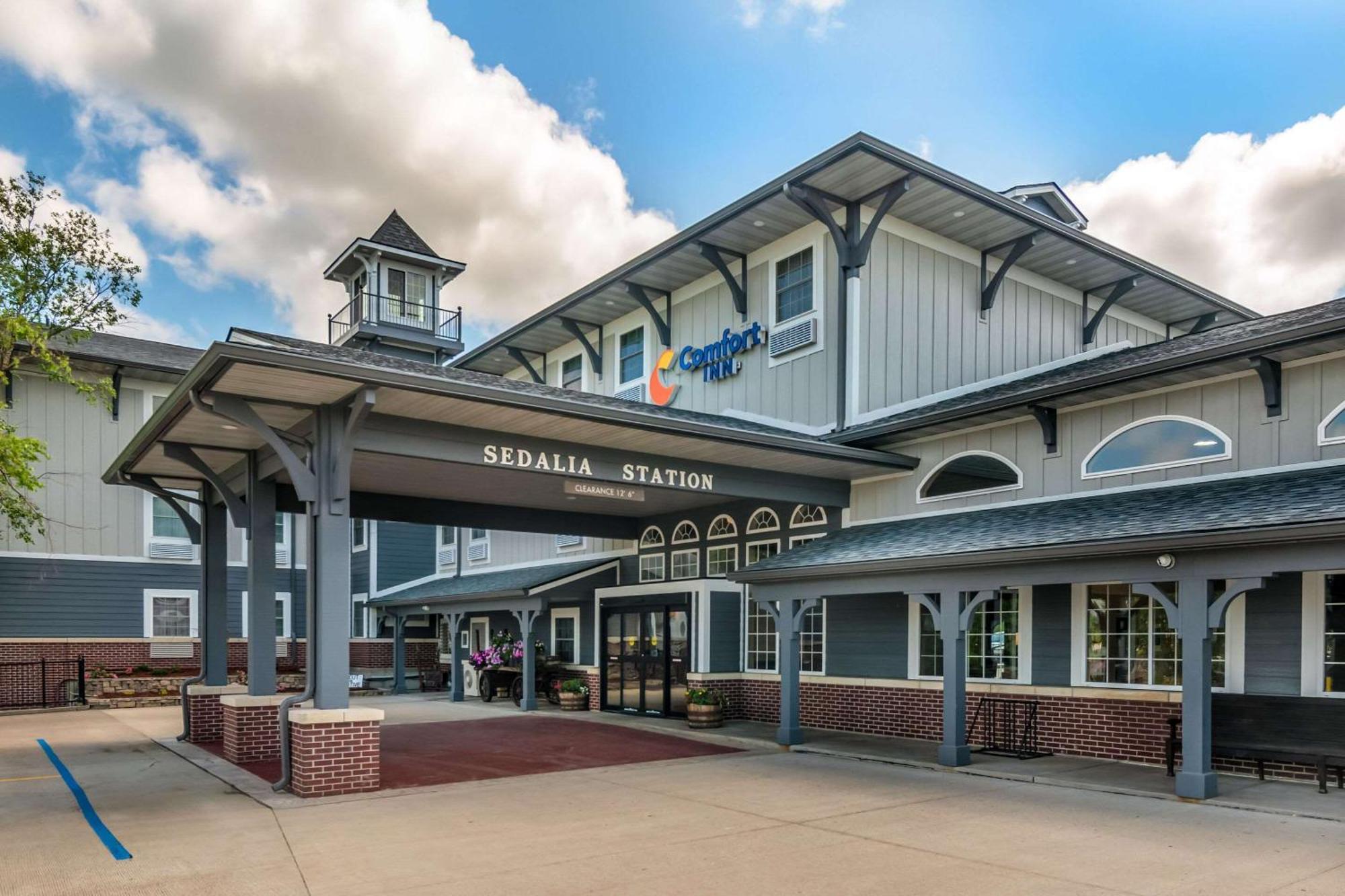 Comfort Inn Sedalia Station Exterior foto