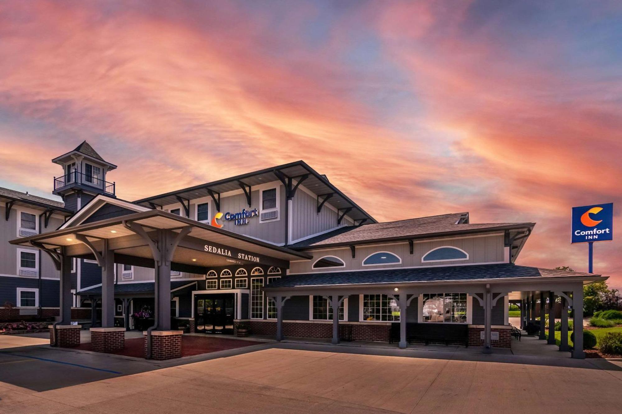 Comfort Inn Sedalia Station Exterior foto